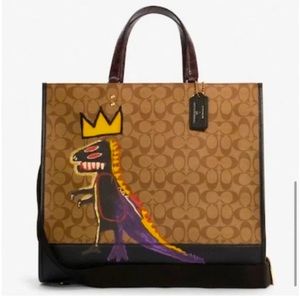 Coach X jean-Michel Basquiat purse
